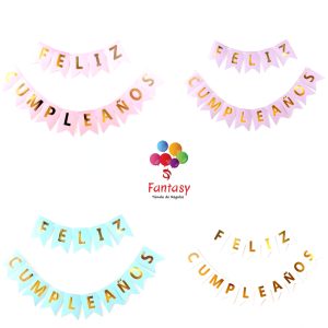 Banderines de feliz cumpleaños7