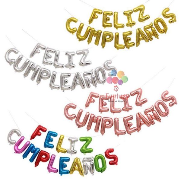Set de Feliz Cumpleaños